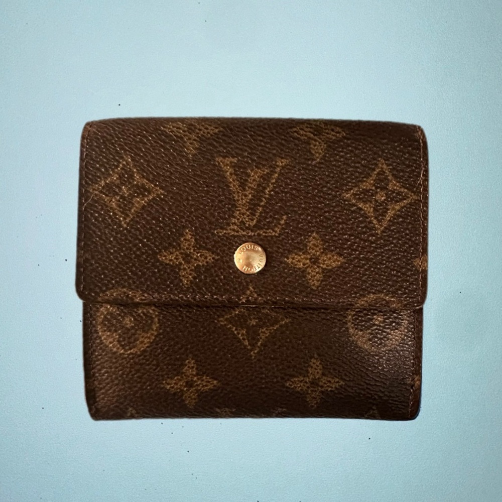 Louis Vuitton Monogram Portefeuille Elise Trifold Wallet